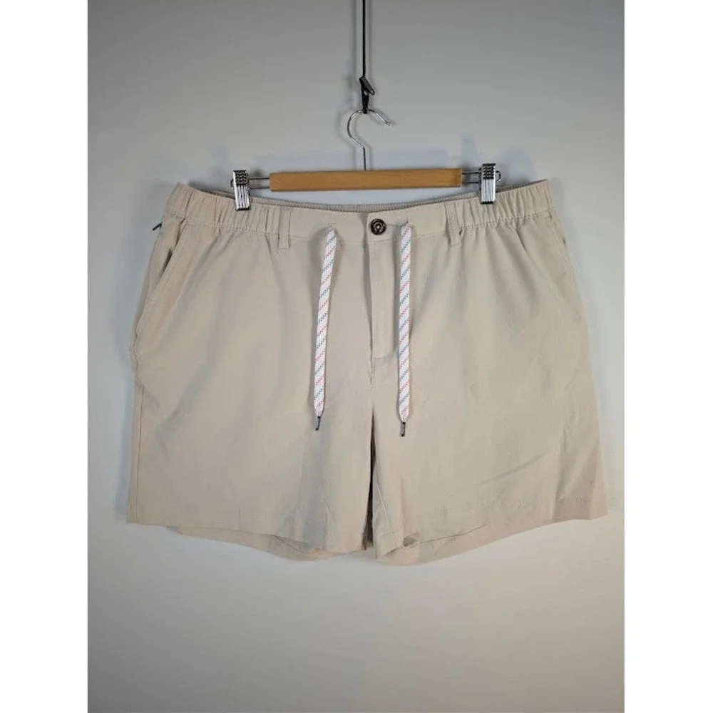 Chubbies Everywear Shorts Mens XXL Khaki Beige 6